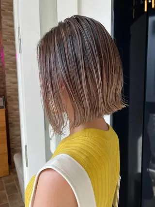 ショート カラー カラー#ブリーチ⭐️ STAR☆RIVERのヘアスタイル