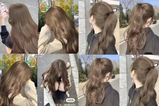 ロング カラー ブリーチなし透明感 艶🌟YOSHIKIのヘアスタイル