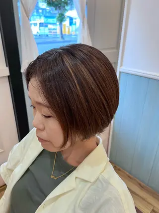 ショート カラー 美容室Class所属・🐰ハイトーンカラー 畠山　渡🐰のヘアスタイル