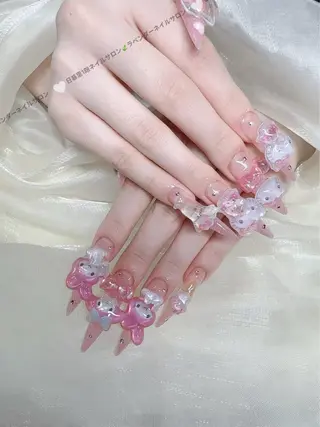 ネイル ラベンダー💖日暮里 ルル💖ネイルのネイルデザイン