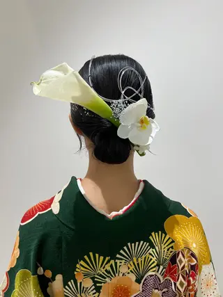 セミロング りな/ボブ /ダブルカラーのヘアスタイル