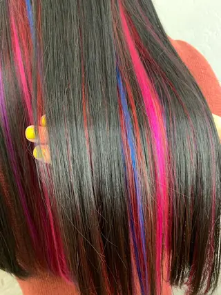 ロング 🌈ハイライトカラー 🌈naokoのヘアスタイル