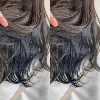 ロング カラー Snaly カラー特化ページのヘアスタイル