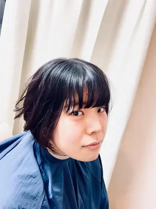 ショート ✂︎美容師芸人👑 コモリギャルソンのヘアスタイル