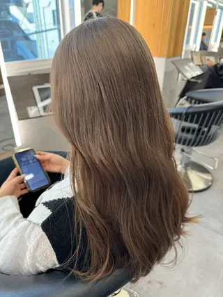 ロング カラー 【縮毛矯正/カラー】 今野寛己のヘアスタイル