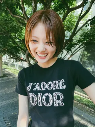 ショート レイヤーカット/矢野 貴規のヘアスタイル