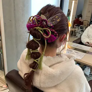ヘアアレンジ サソウ ユリエ🥥のヘアスタイル