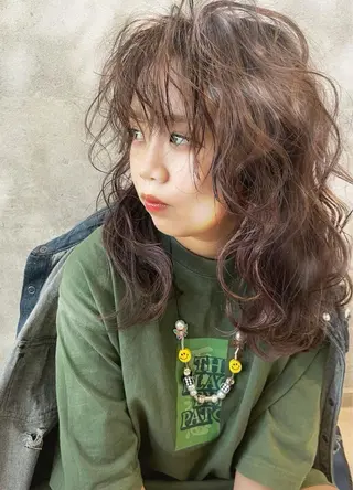 セミロング カラー 骨格整形カット/ ショート✂️堀夢哉のヘアスタイル