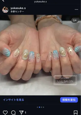 ネイル S nail多摩のネイルデザイン