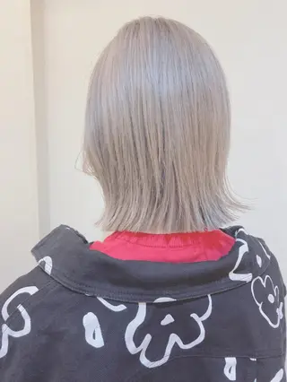 ミディアム カラー ペッツ本店 スタイリスト増田ゆきのヘアスタイル