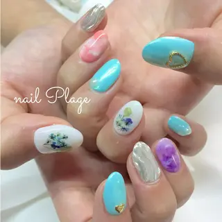 ネイル nail Plage Imai kanaのネイルデザイン