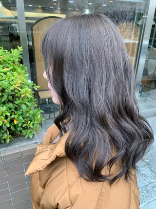 ロング カラー 🌈re-room EIKI🇰🇷のヘアスタイル