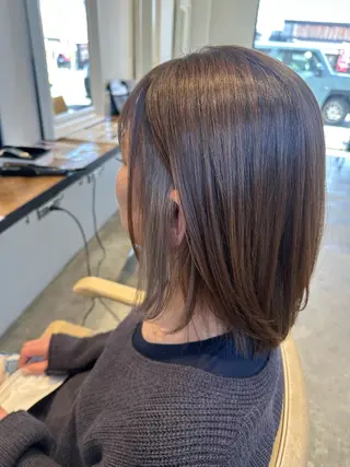 ミディアム カラー 水戸/似合わせカット /Rukaのヘアスタイル