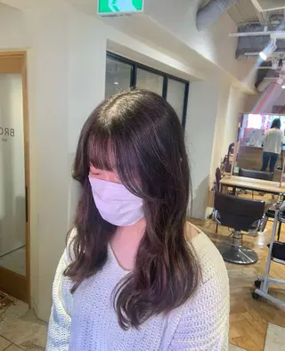 セミロング BROWN nakano所属・🌿【メンズ歓迎】 矢嶋祐介のヘアスタイル