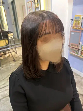 ミディアム 赤熊 咲良 🦔ྀིのヘアスタイル