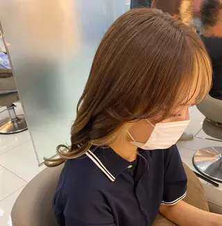 ロング Iris by artina 武蔵小杉店【イリス バイ アルティナ】所属・🎼レイヤー/顔周り カット/nene♬のヘアスタイル