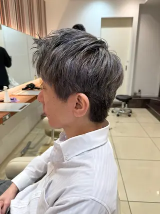 カラー メンズ 【大人ショート/ボブ モデル募集】　Seiのヘアスタイル