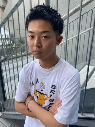 ショート メンズ charme所属・💈メンズカット ✂︎伊藤大輝💈のヘアスタイル