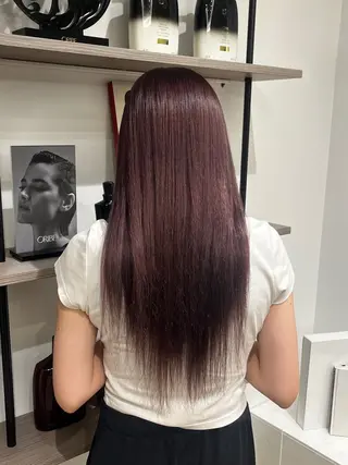 ロング カラー Lino　hair design所属・中村 美結のヘアスタイル