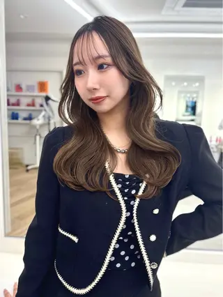 ロング カラー ♡ParveMix 花房 菜乃♡のヘアスタイル