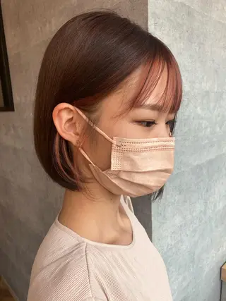ミディアム カラー 銀座 美容師 ❕mizukaのヘアスタイル