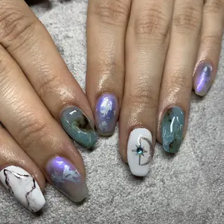 ネイル Feather MAIのマツエク・マツパデザイン