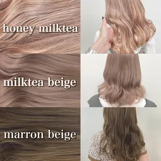 ロング カラー 💗韓国暖色ヘア NO.1💗🪽のヘアスタイル