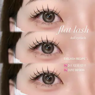 マツエク・マツパ LILY立川🩶 RINKAのマツエク・マツパデザイン