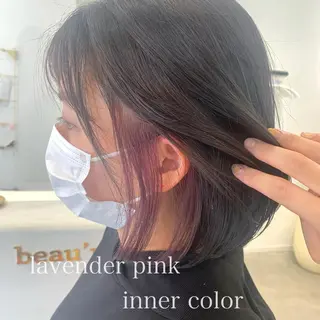 カラー ボブ/美髪矯正 /佐藤　奈巳のヘアスタイル