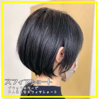ショート カラー 平田 健一のヘアスタイル