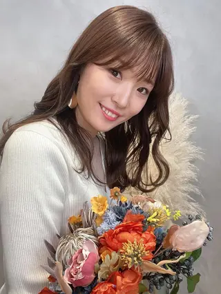 セミロング omocha hair salon所属・大嶋 伸吾のヘアスタイル