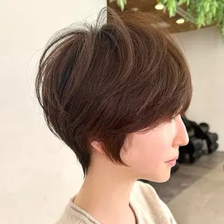 ショート カラー 銀座/ショート特化/ 似合わせカット/といのヘアスタイル