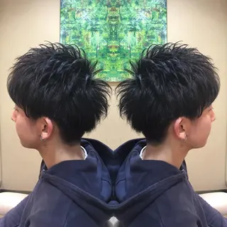 ショート メンズ 🐝肥田 しょーと🐝のヘアスタイル