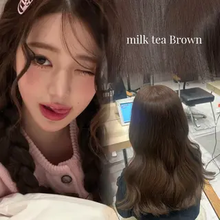 ロング カラー Rei /透明感×韓国ヘアのヘアスタイル