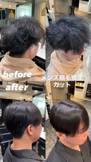 メンズ 遠藤悠大/メンズ縮毛 /メンズカットのヘアスタイル