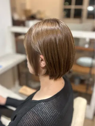 ショート かとう はるかのヘアスタイル