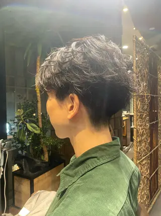 ショート パーマ 韓国ヘア/銀座/艶髪 /MINX/ウチダのヘアスタイル