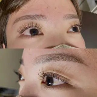 マツエク・マツパ Aim NAIL&EYELASH.BROW立花店所属・Aim立花店 Mihoのマツエク・マツパデザイン