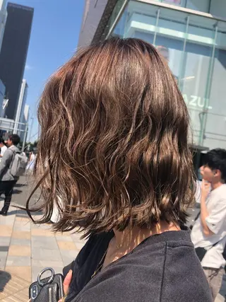 ミディアム ma naのヘアスタイル