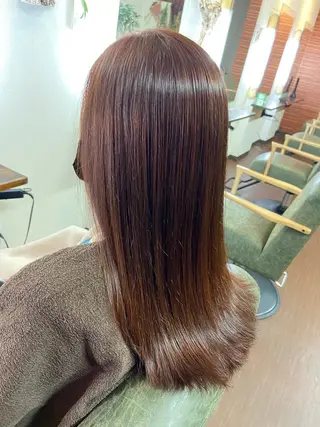 ロング インナーカラー指名 No.1菊池柊真のヘアスタイル
