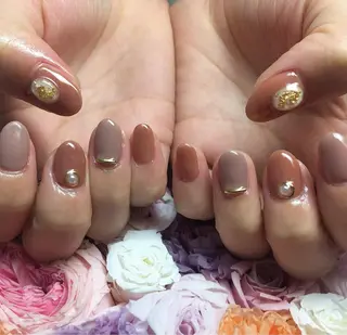 ネイル ネイルPetit Ribbonのネイルデザイン