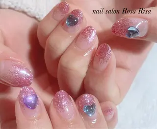 ショート ネイル ネイルスタジオ シェイクユアハンズのネイルデザイン