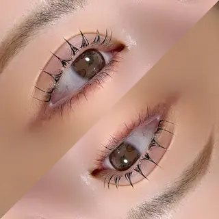 マツエク・マツパ sora🫧 バインドロック💗のマツエク・マツパデザイン