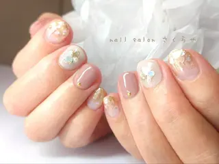 ネイル さくらや❤ パラジェル使用のネイルデザイン