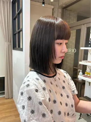 ミディアム カラー OLSEN D.B.A BALLOON HAIR所属・表参道OLSEN✂︎ nanamiのヘアスタイル
