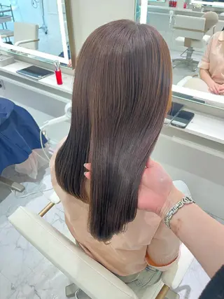 セミロング ParveMix /石田 佳澄🩶のヘアスタイル