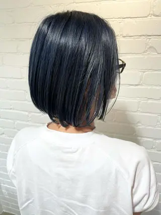 セミロング 韓国ヘア⭐️石原 宏武⭐️のヘアスタイル