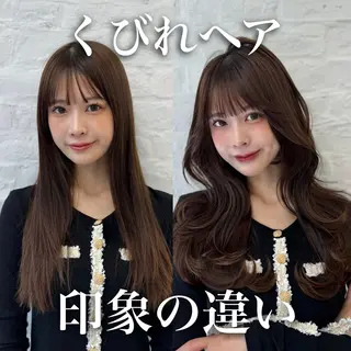 セミロング 映える顔まわり/前髪 特化 💗 ユキマのヘアスタイル