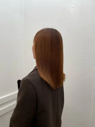 セミロング カラー パーマ YUIMARL/ HIROTOのヘアスタイル