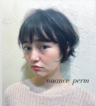 ショート パーマ ゴートゥデイシェアサロン所属・era shioriのヘアスタイル